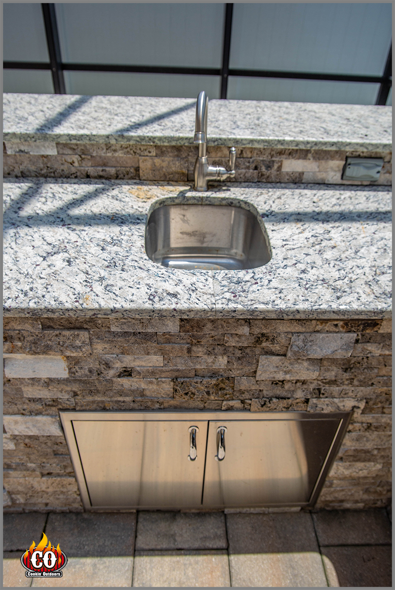 Stainless Steel Undermount Outdoor Kitchen Bar Sink